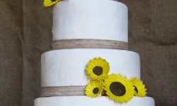 Una boda con girasoles