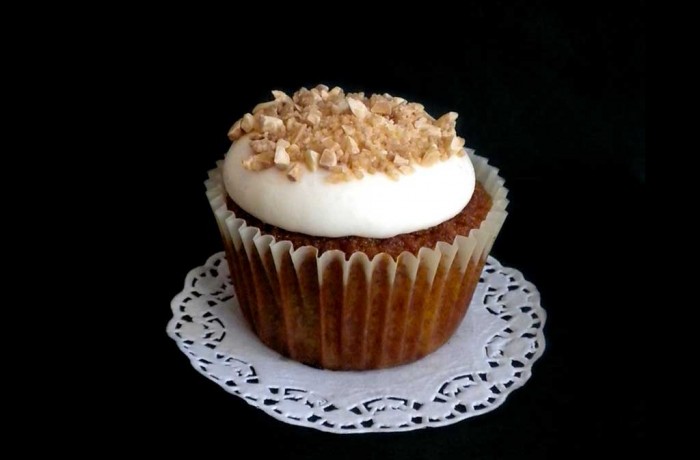 Cupcake de carrot cake