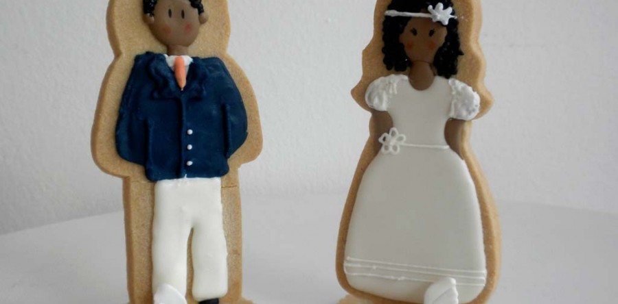 Galletas comunión para tarta