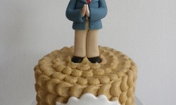 Tarta de comunión sin fondant