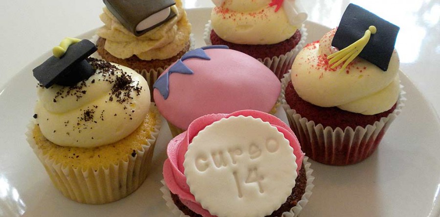 Graduación cupcakes