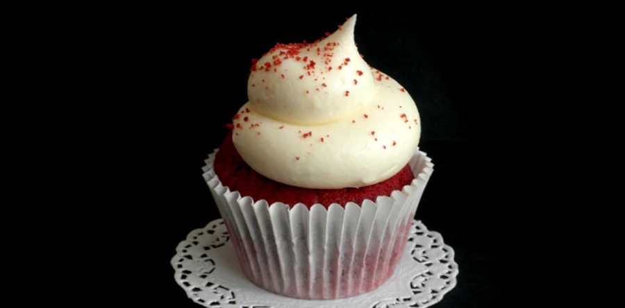 Cupcake de red velvet