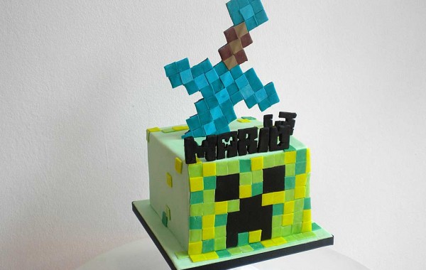 Tarta de Minecraft