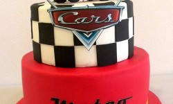 Una tarta sobre ruedas