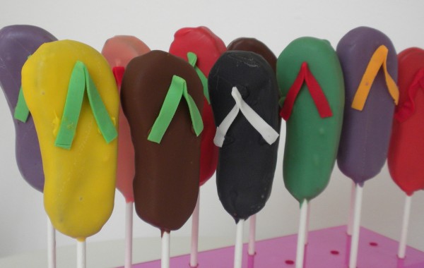 Cake pops Havaianas