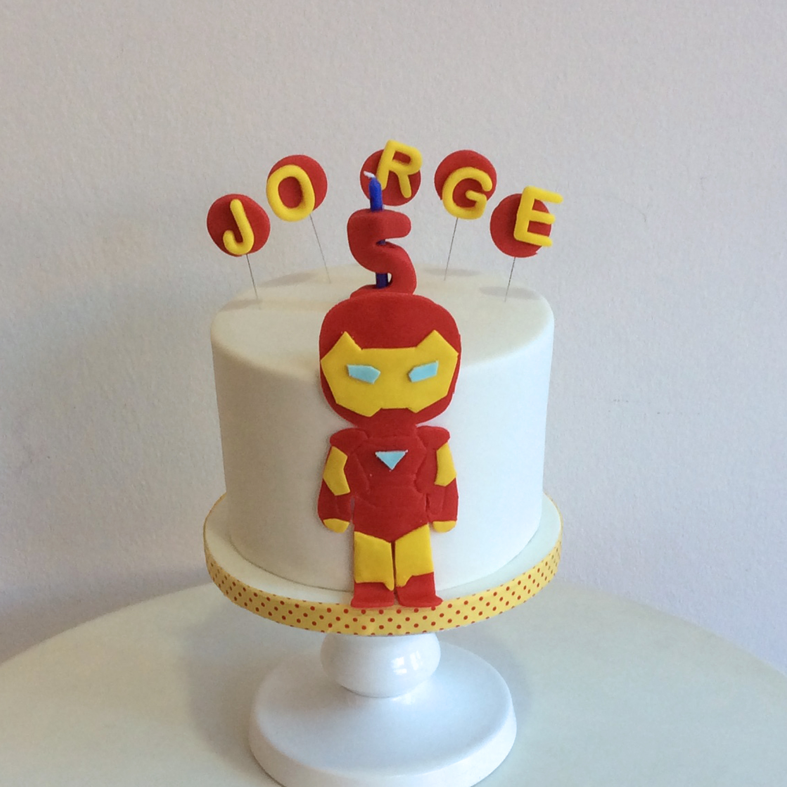 Iron Man | Happy Cupcakes To You