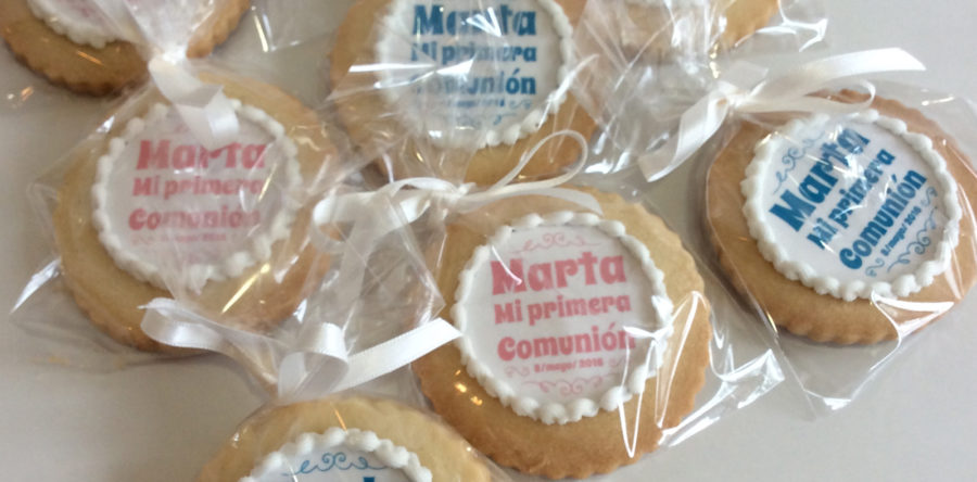 Galletas-recordatorio comunión