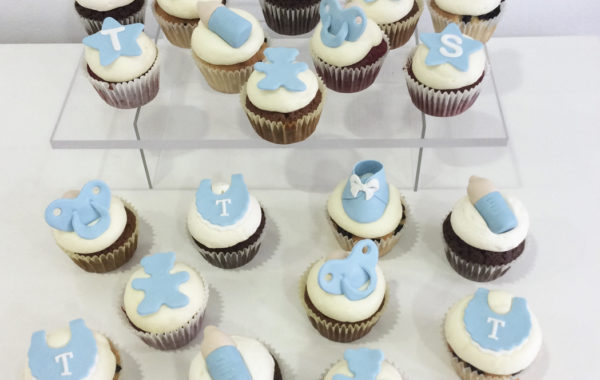 Cupcakes Bautizo/Baby shower