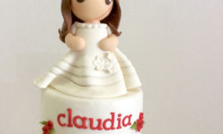 Comunión niña con nombre