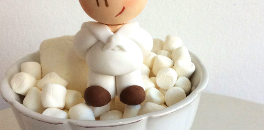 Comunión niño de blanco