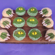 Cupcakes dinosaurios