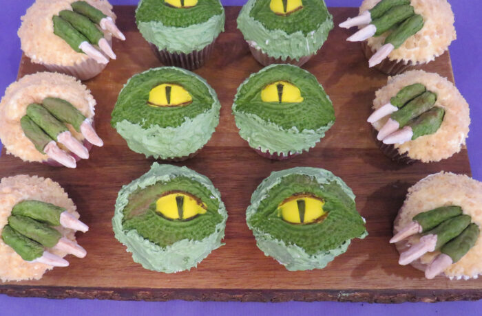 Cupcakes dinosaurios