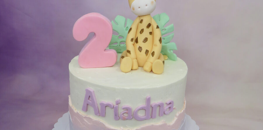 Jirafa tonos pasteles